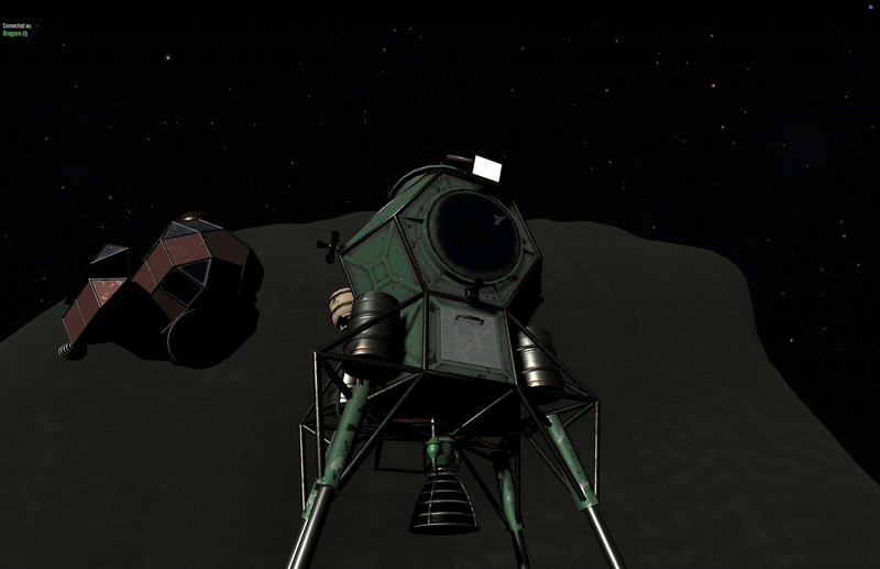Venture and Ursa together in space