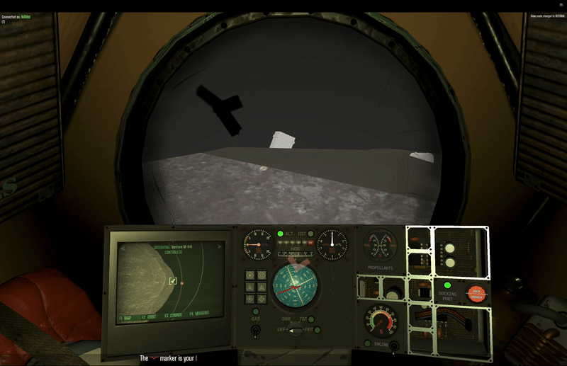Orbit mission from tutorial mode